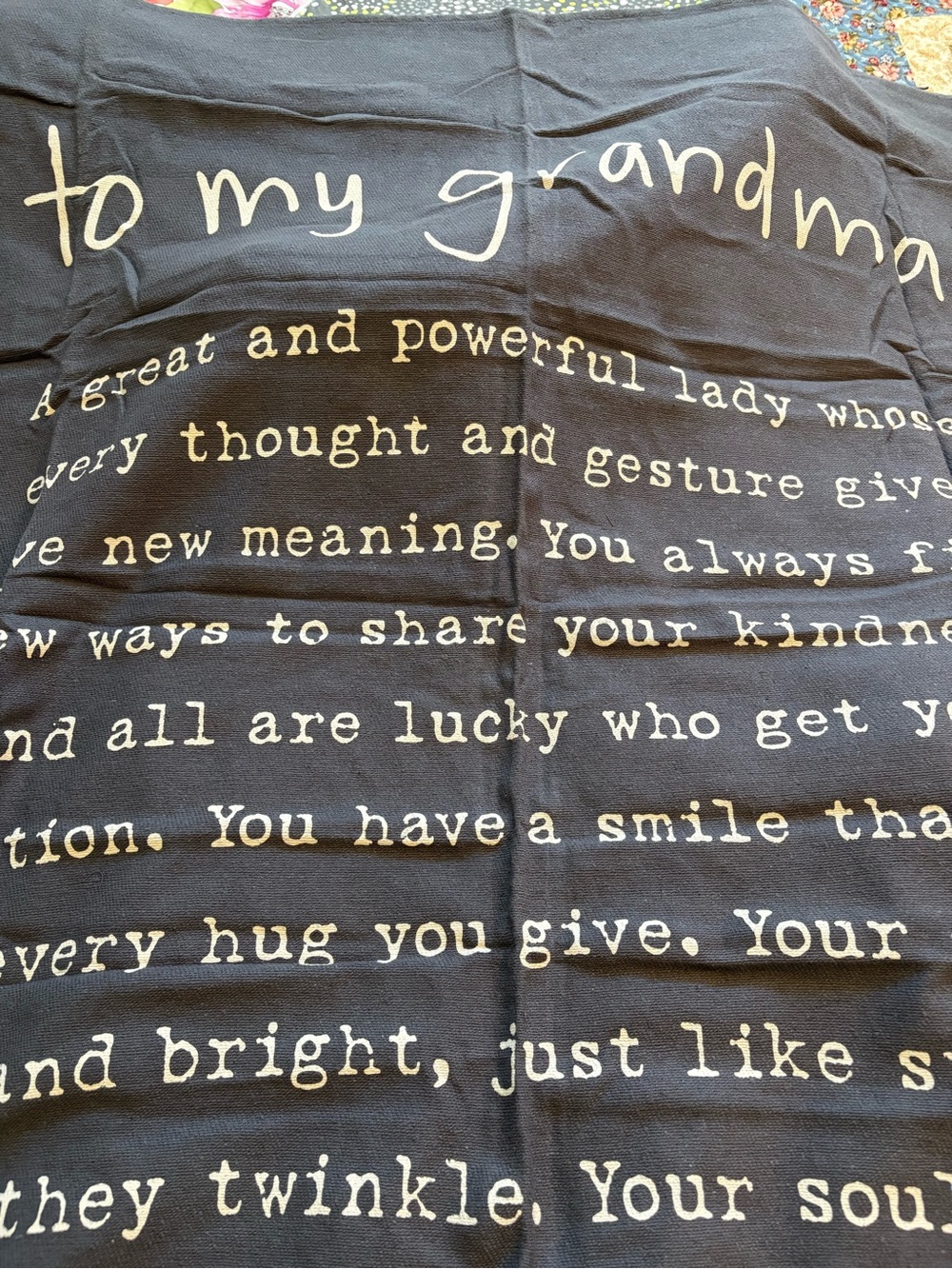 Grandma Throw Blanket Primitives by Kathy 100% Cotton NWOT